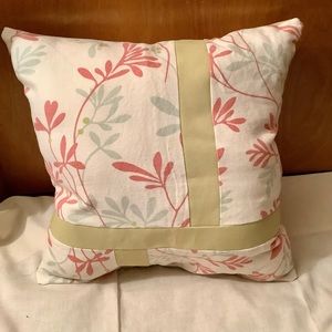 ‘Pillow Talk’ custom decorative pillow
